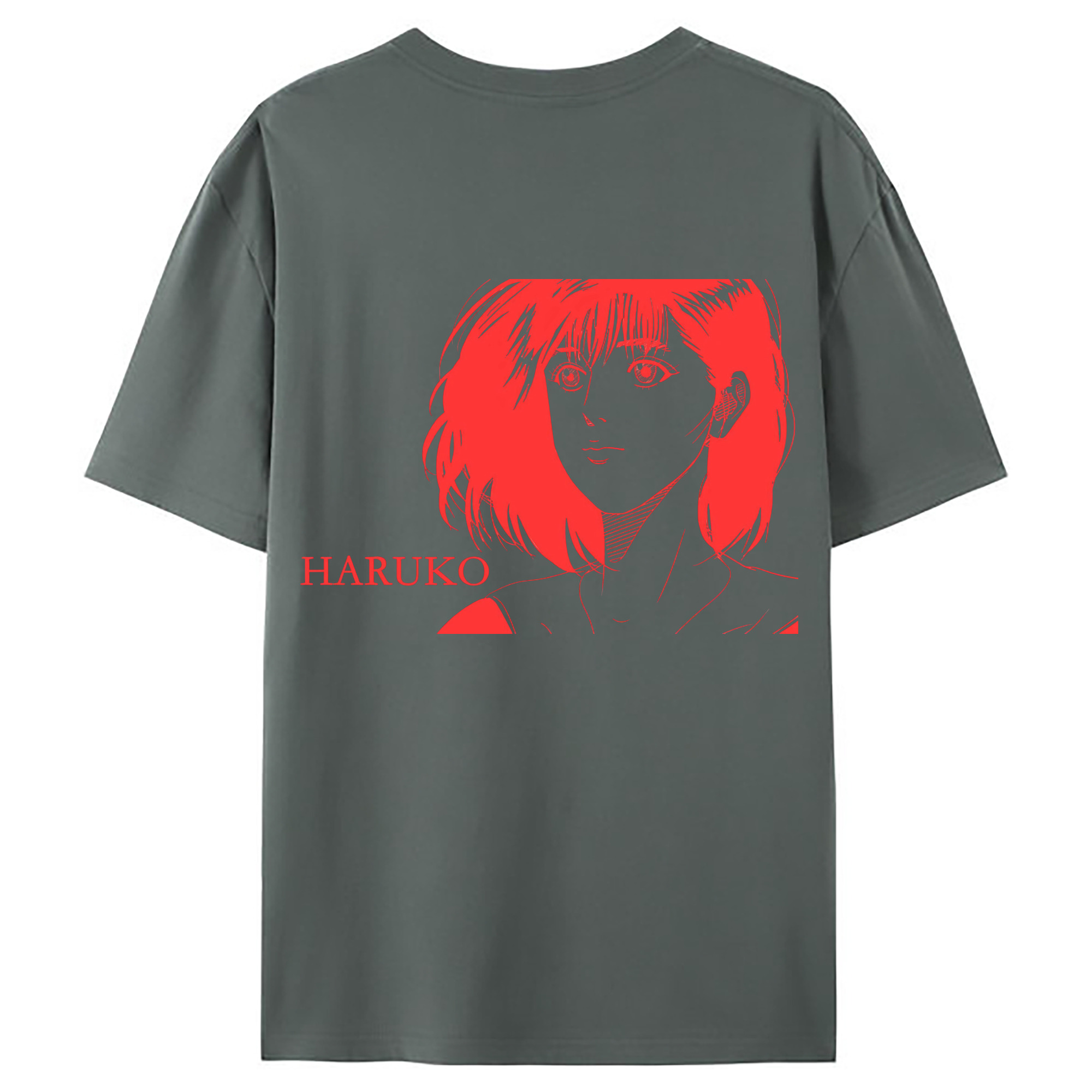（画像用） SLAM DUNK／スラムダンク 綿100％ メンズ半袖Tシャツ（バックプリント） 通気性